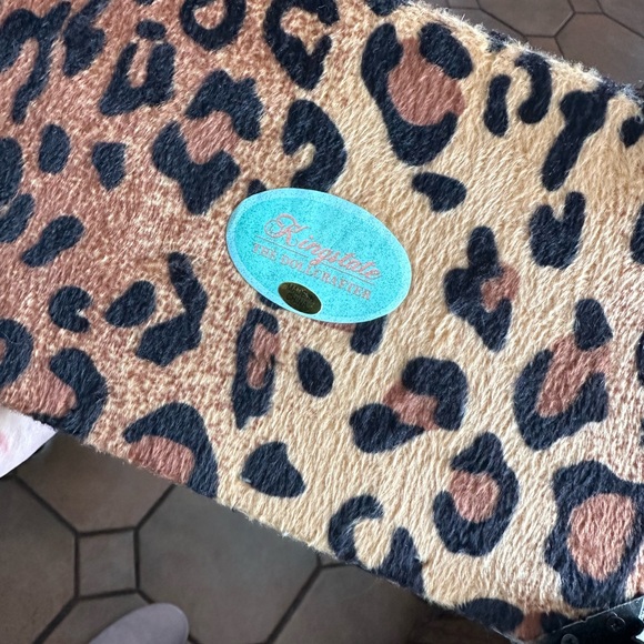 Animal Print Cheetah Jewelry Box Chaise Lounge Mini Doll Furniture - Picture 6 of 6